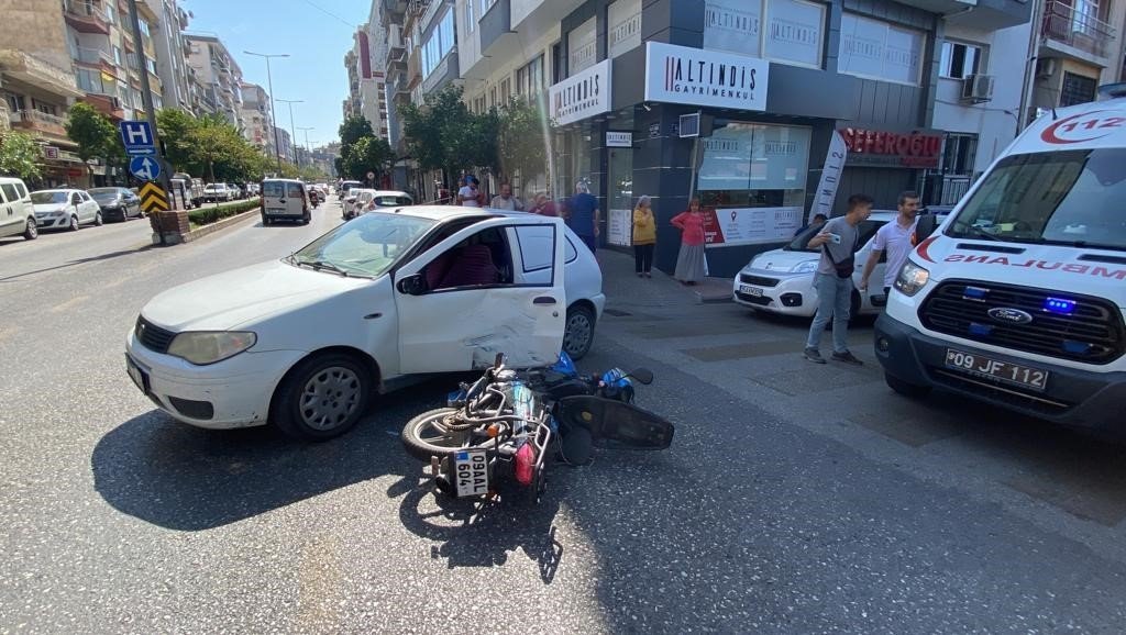 Aydın’da trafik kazası: 1 yaralı