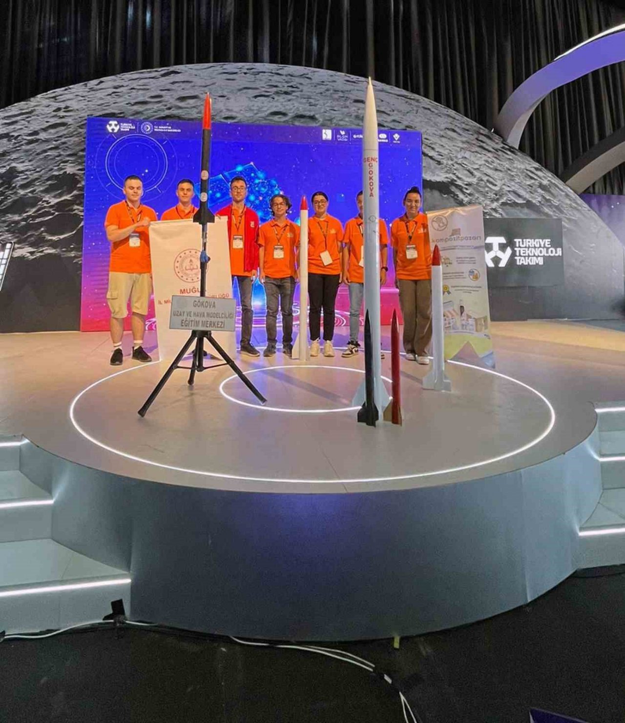 Muğla Gökova Roket Takımı Teknofest finallerinde yarışıyor