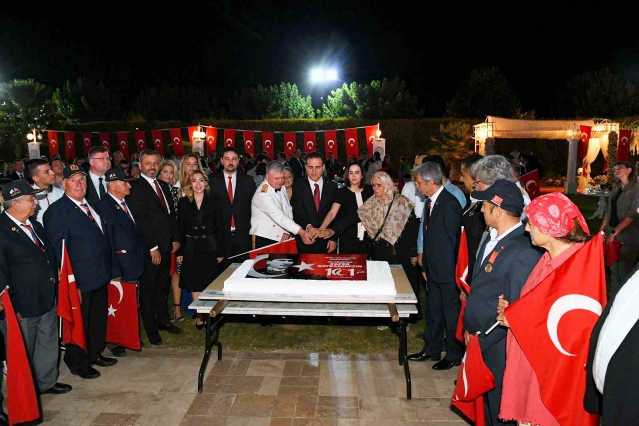 Muğla’da 30 Ağustos Zafer Bayramı kabul töreni