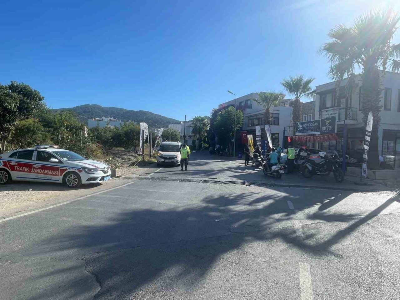 Bodrum’da 76 sürücüye cezai işlem uygulandı