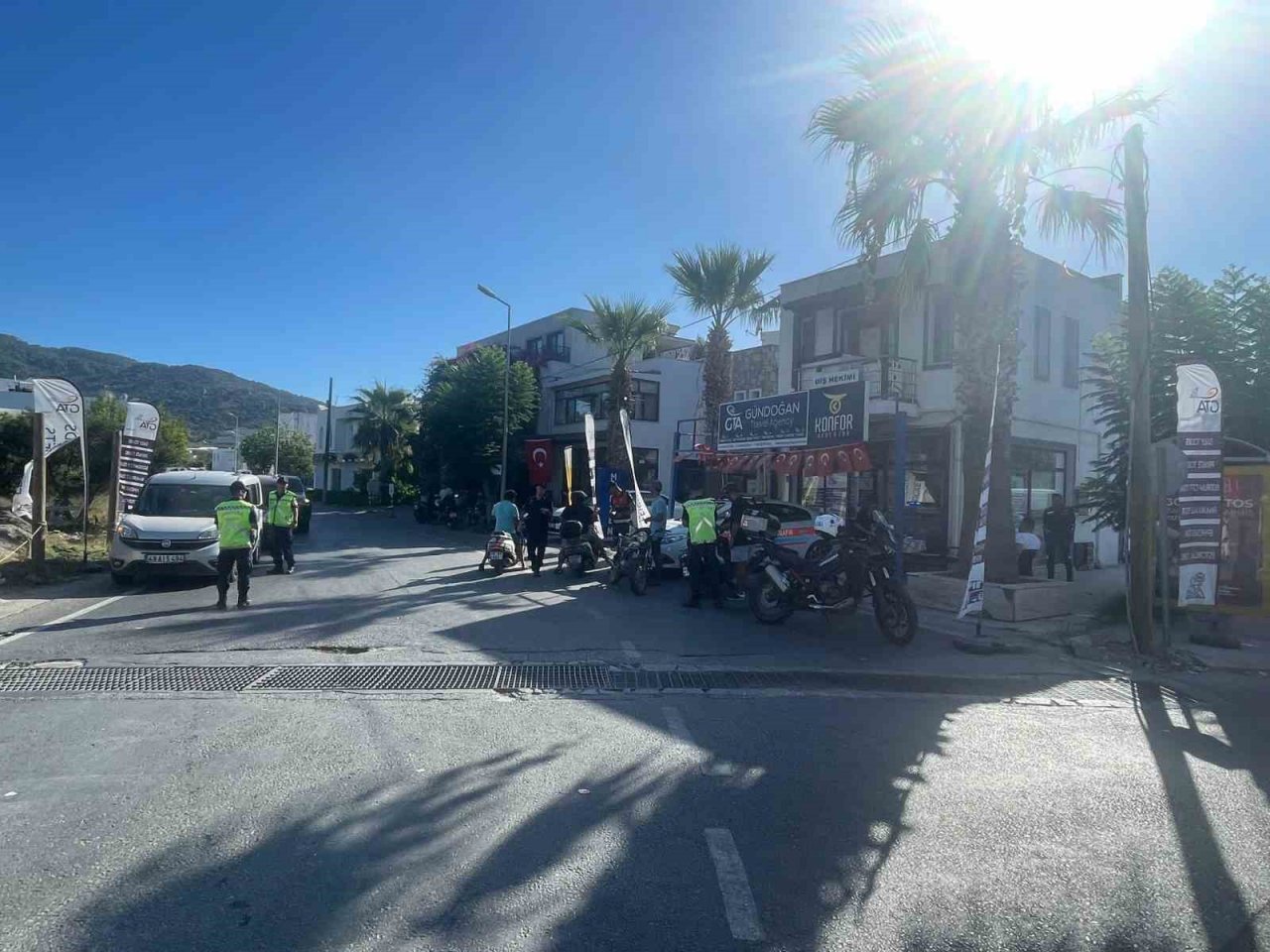 Bodrum’da 76 sürücüye cezai işlem uygulandı