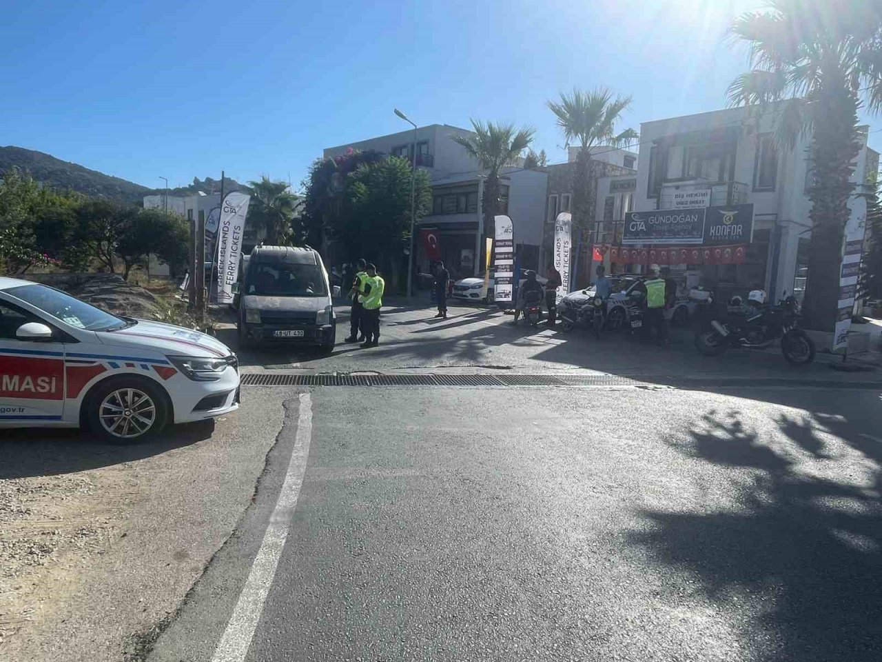 Bodrum’da 76 sürücüye cezai işlem uygulandı