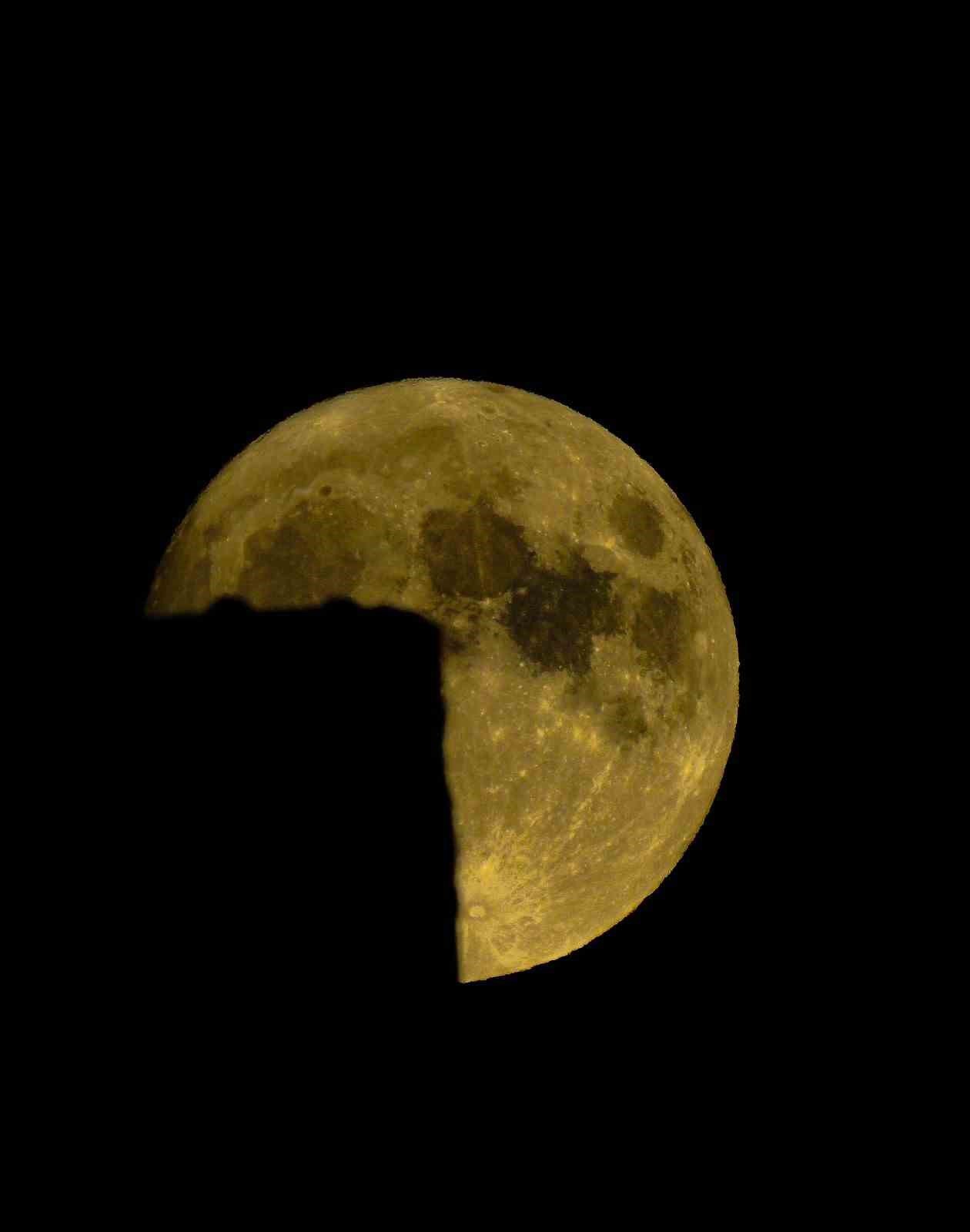 Mavi ay Muğla’da renkli görüntülere sahne oldu