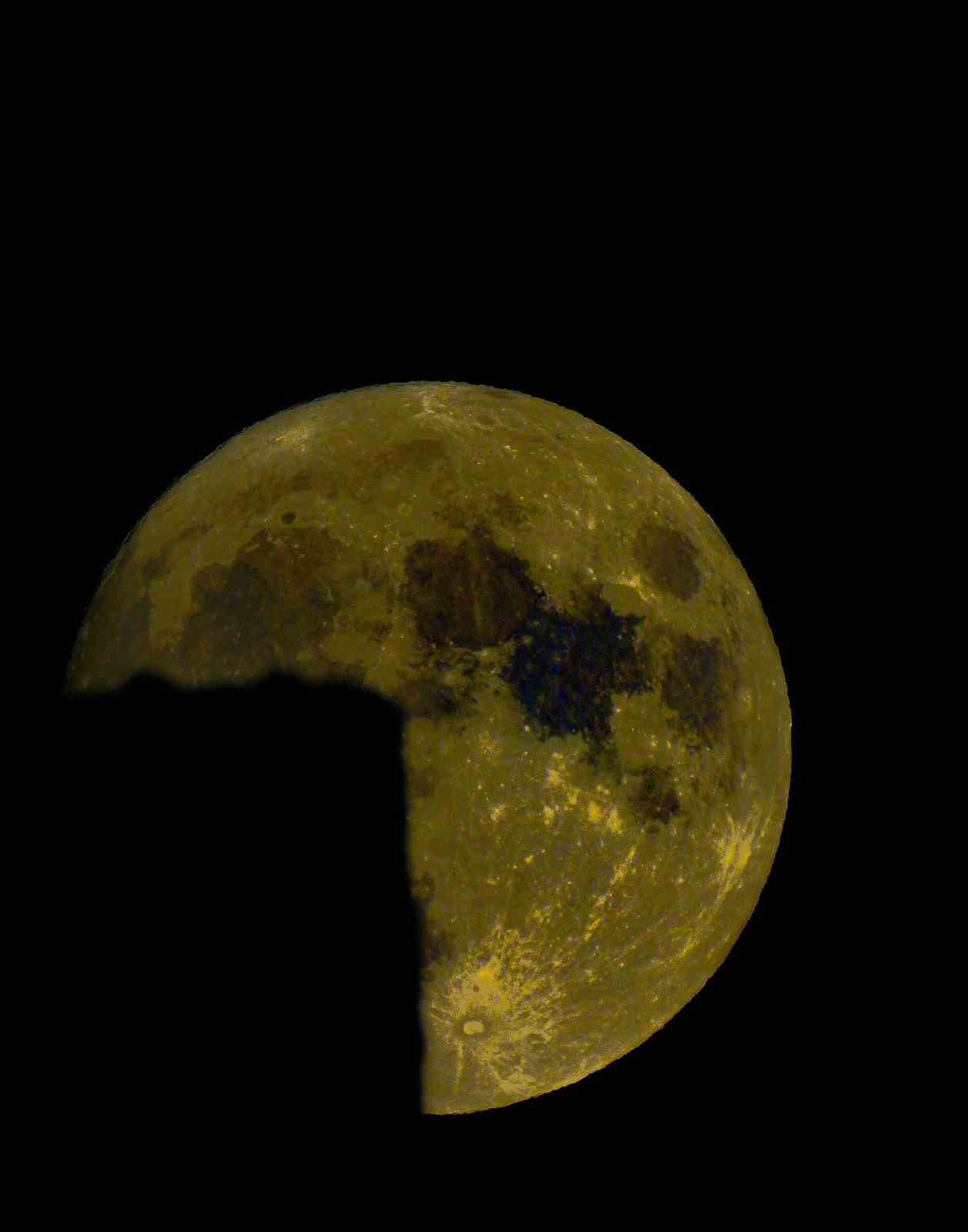 Mavi ay Muğla’da renkli görüntülere sahne oldu