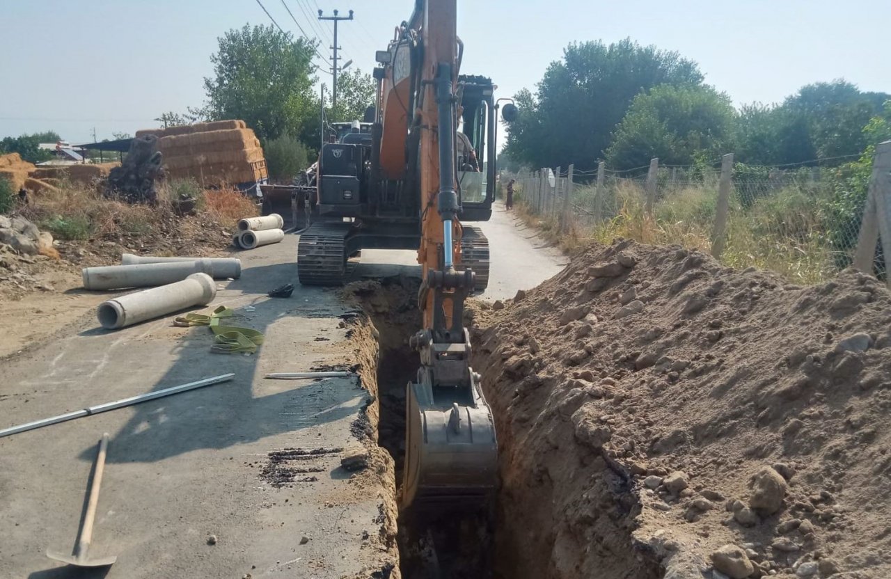 Pirlibey’de kanalizasyon ve içme suyu altyapıları yapıldı