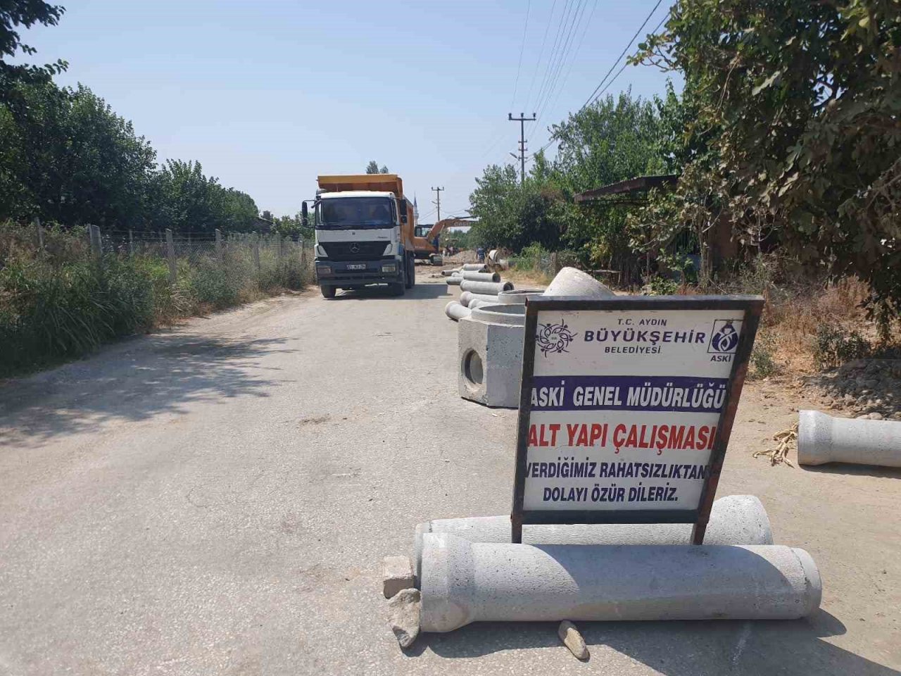 Pirlibey’de kanalizasyon ve içme suyu altyapıları yapıldı