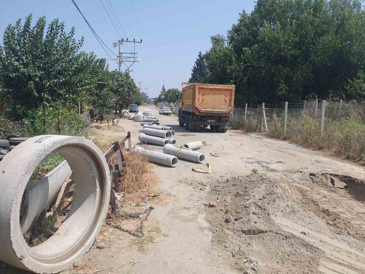 Pirlibey’de kanalizasyon ve içme suyu altyapıları yapıldı