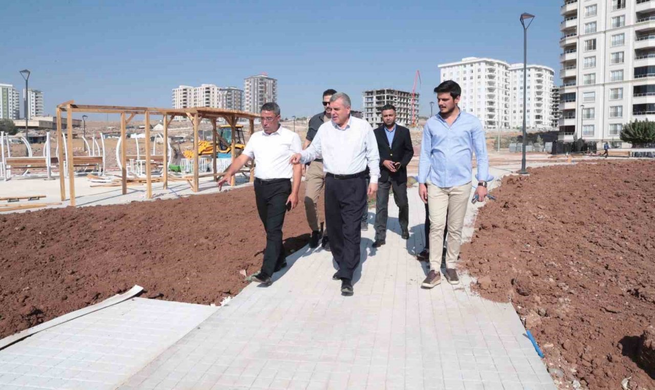 Şanlıurfa’ya yeni yeşil alanlar kazandırılıyor