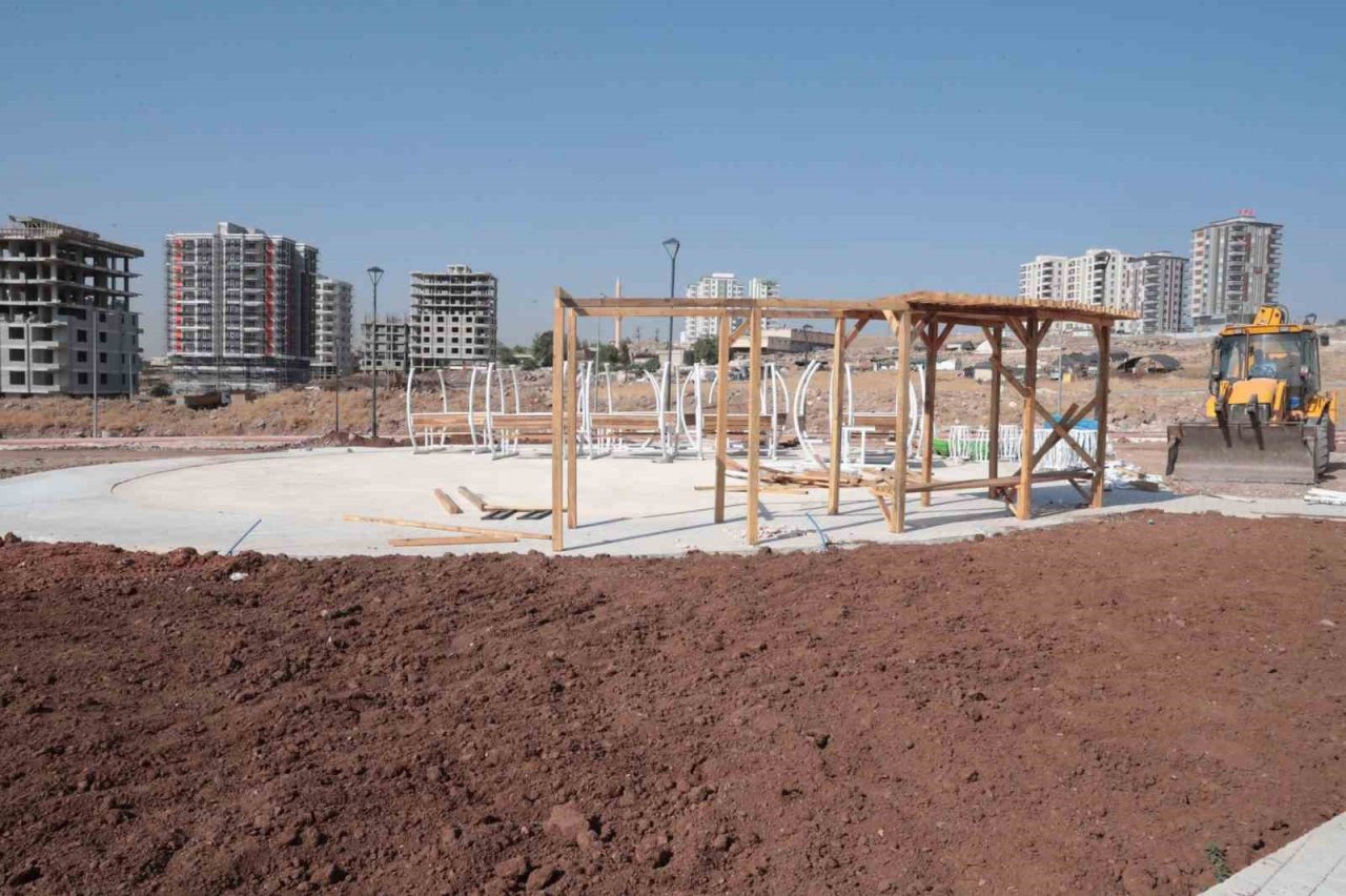 Şanlıurfa’ya yeni yeşil alanlar kazandırılıyor