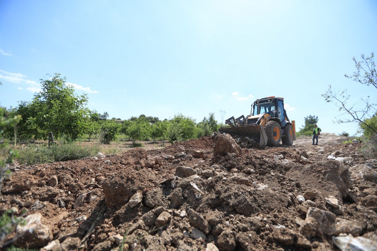 Turizm ilçesi Pamukkale’de tarım da gelişiyor
