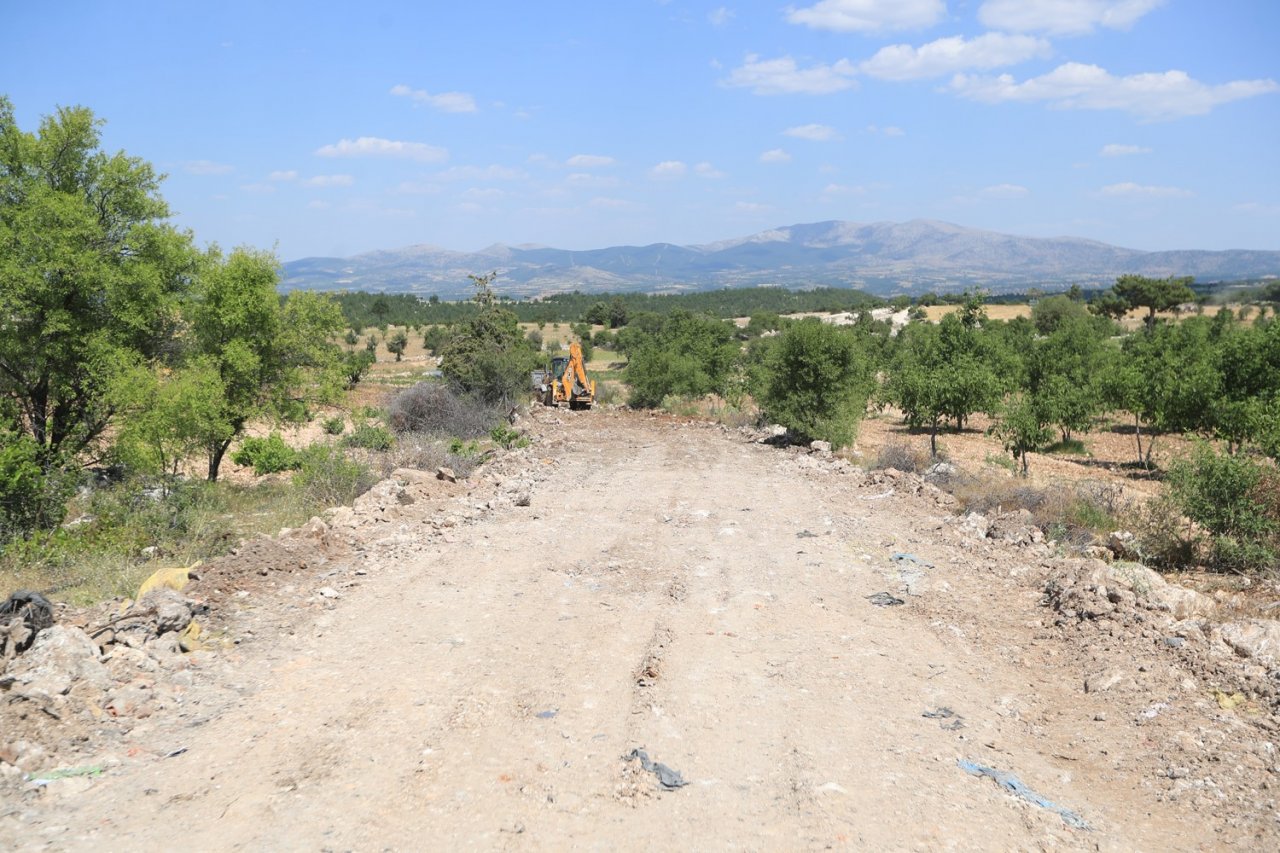 Turizm ilçesi Pamukkale’de tarım da gelişiyor