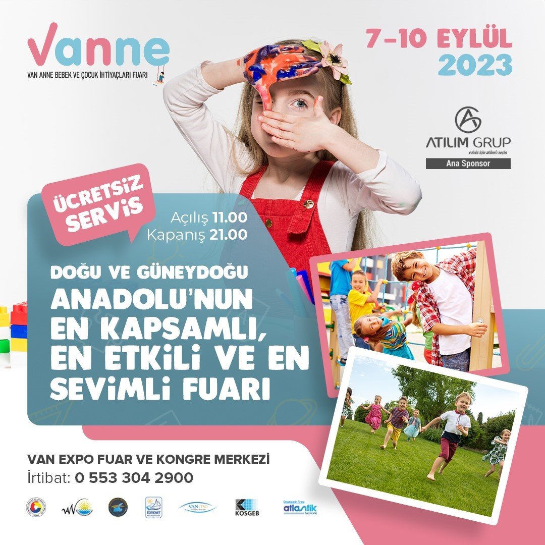 Van’da ‘3. Anne Bebek ve Çocuk İhtiyaçları Fuarı’ başlıyor