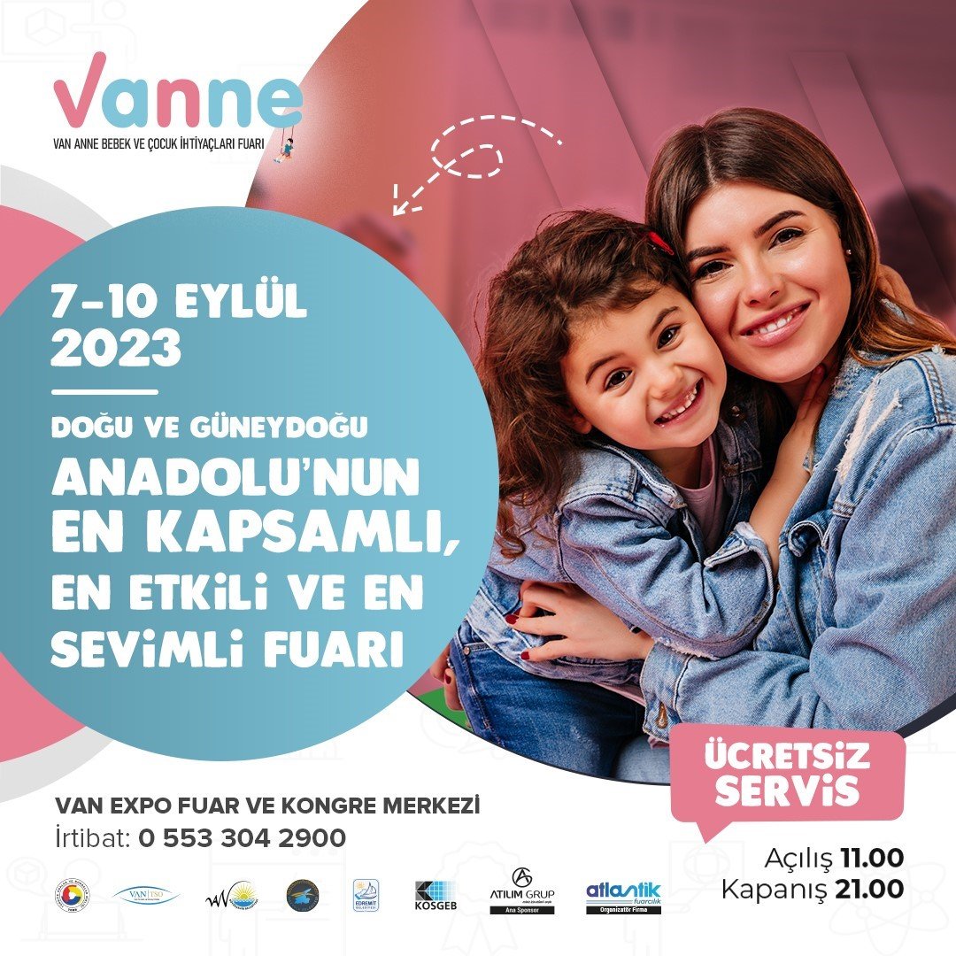 Van’da ‘3. Anne Bebek ve Çocuk İhtiyaçları Fuarı’ başlıyor