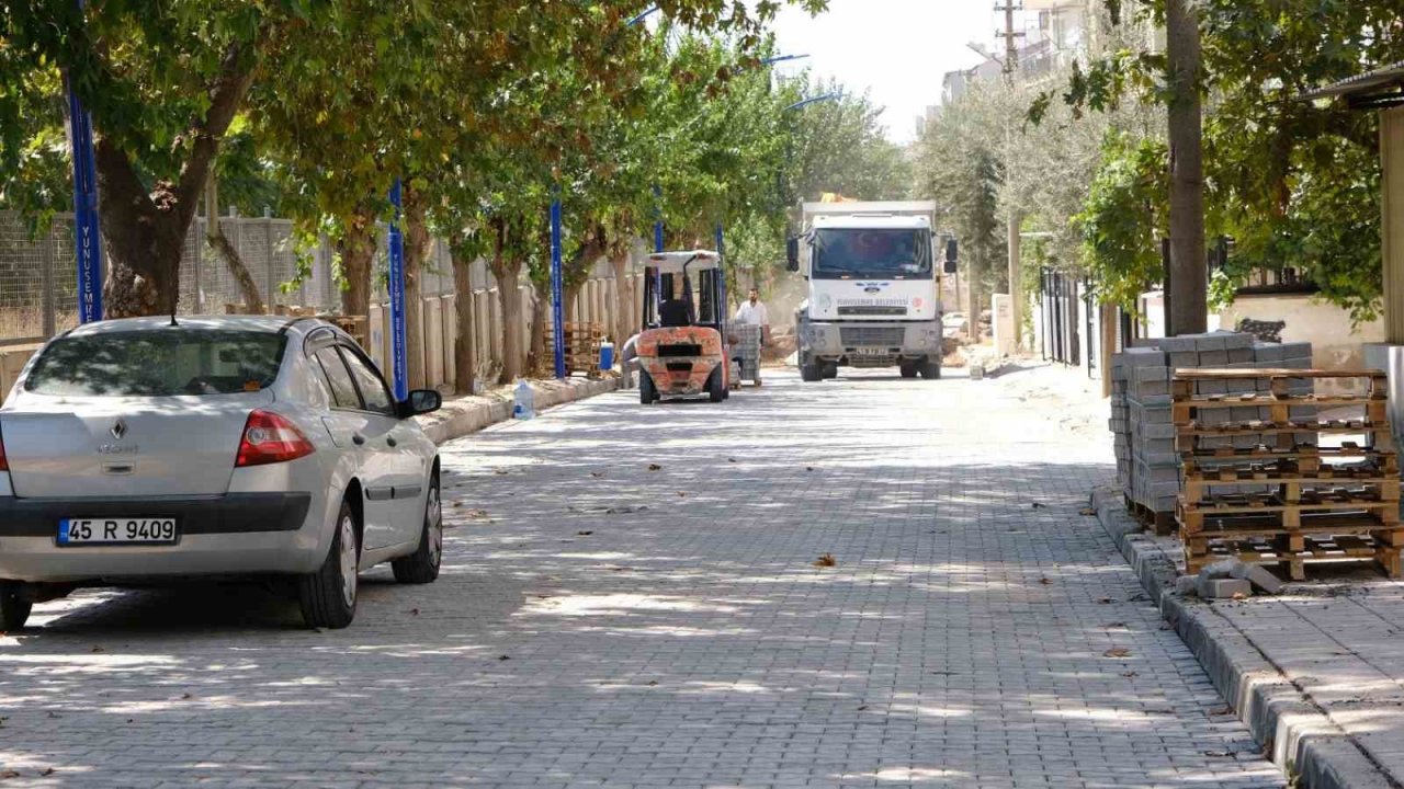 Barbaros’un sokakları Yunusemre ile yenileniyor