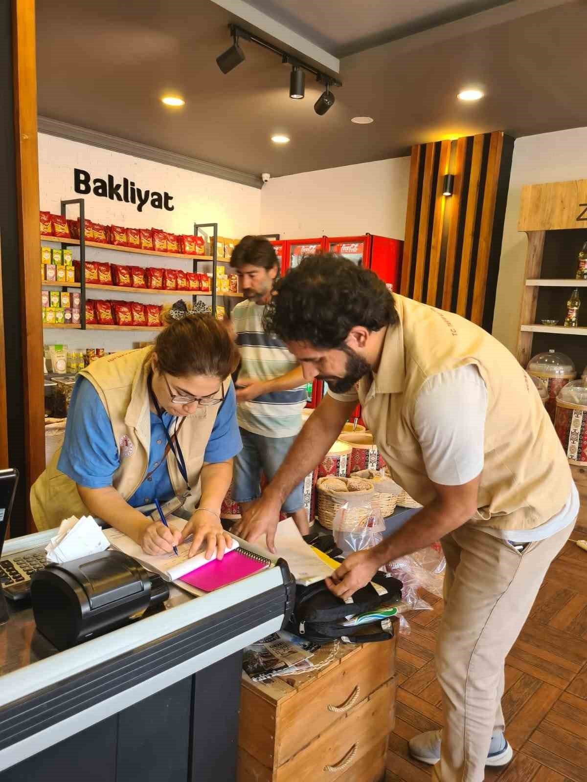 Efeler’de son bir haftada 250 işletme denetlendi