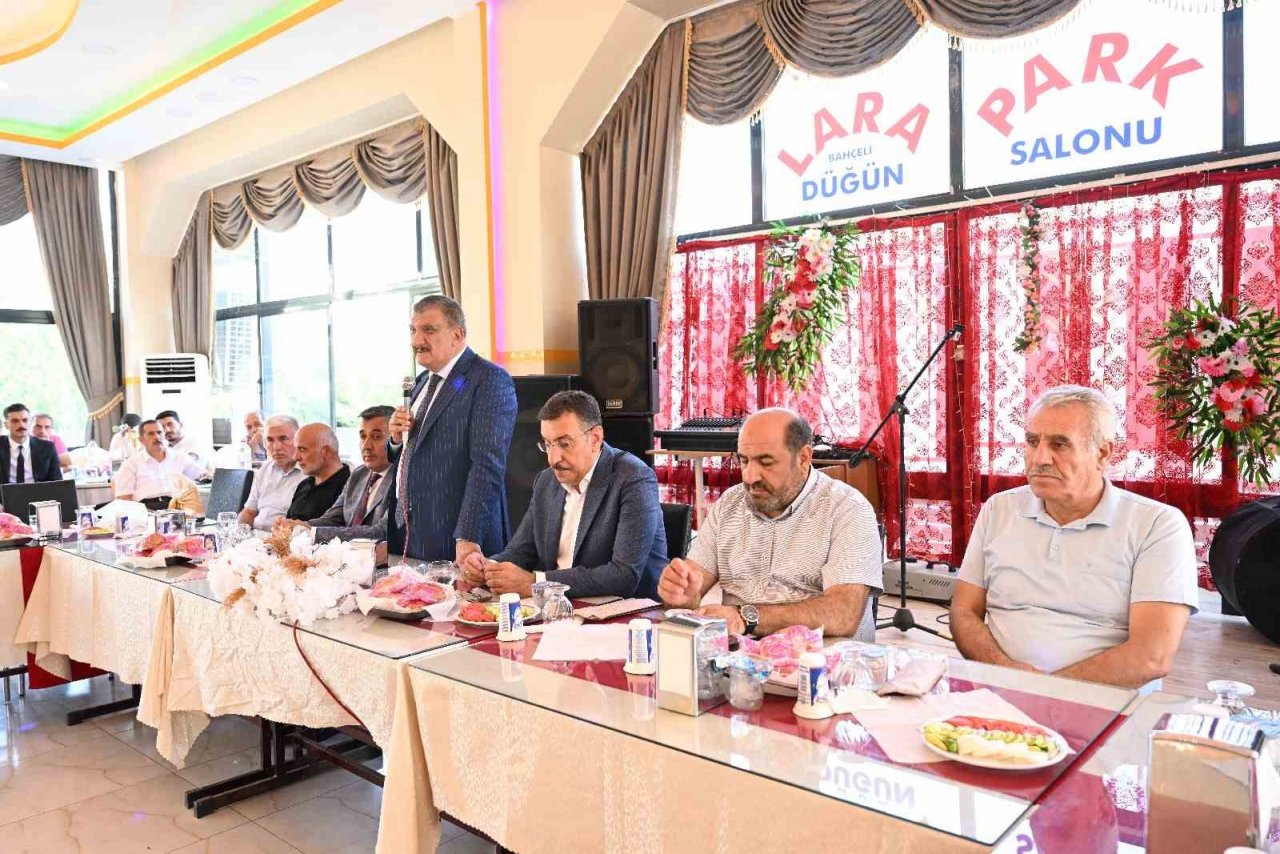 Gürkan:" Tarımda sulama yatırımları için elimizden gelen gayreti göstereceğiz”