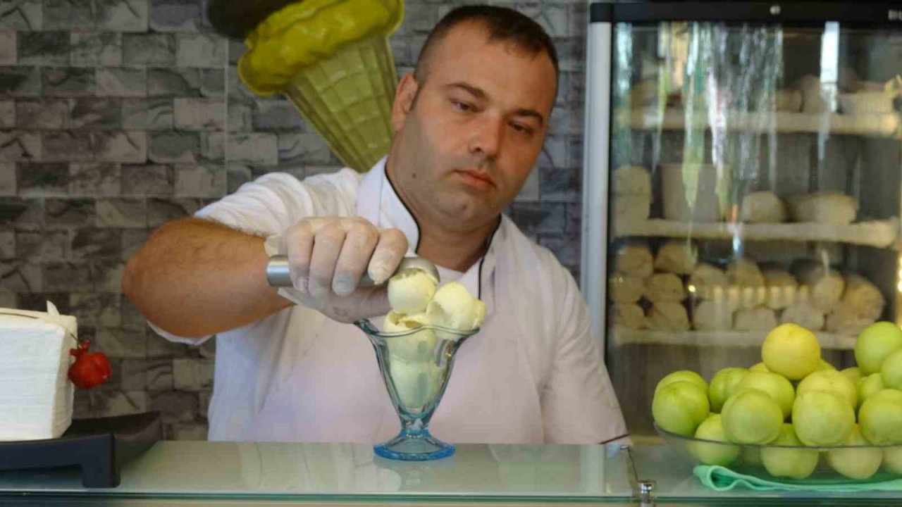 Avrupa Birliği Coğrafi İşaretli Bayramiç Beyazı’nın dondurması yapıldı