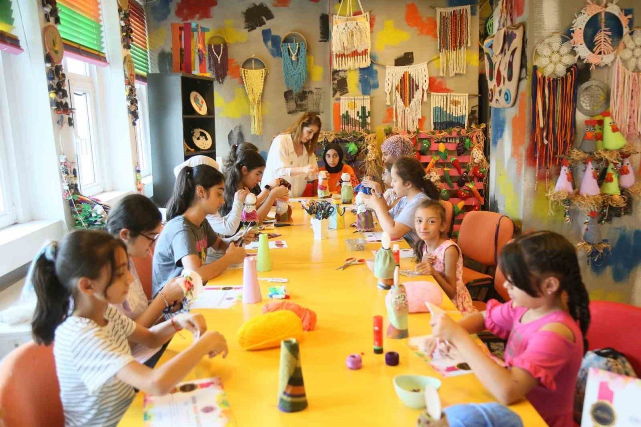 Çocuk Sanat Merkezi kursları tamamlandı