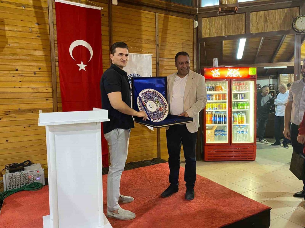 Sorgun’da Kaymakam Kazar için veda yemeği düzenlendi