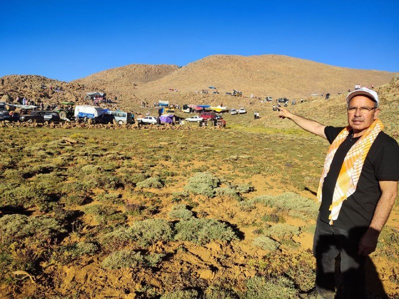 7 asırlık gelenek Sanrıdas Dağının 2300 rakımlı zirvesinde yaşatıldı