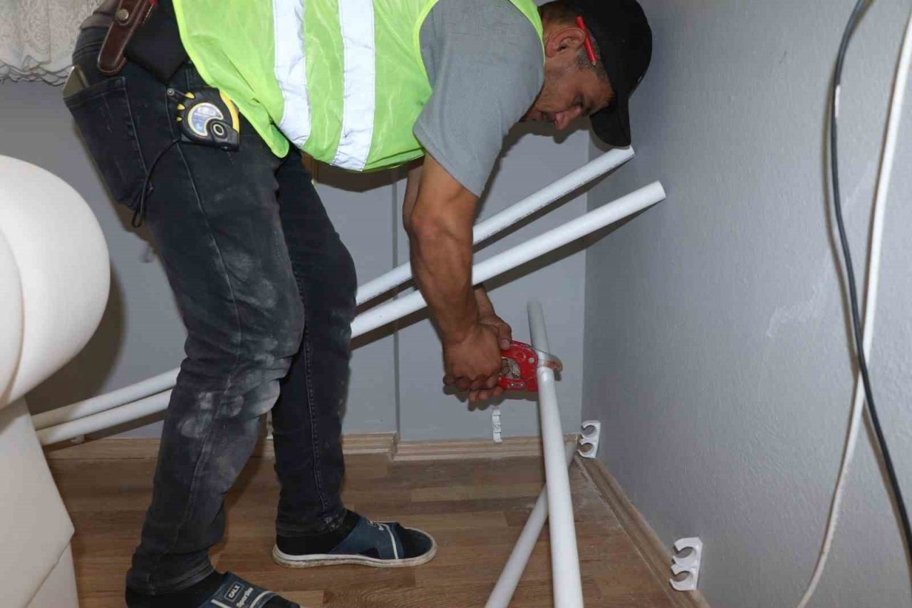 Düzce’de dar gelirli ailelere kömür değil doğalgaz