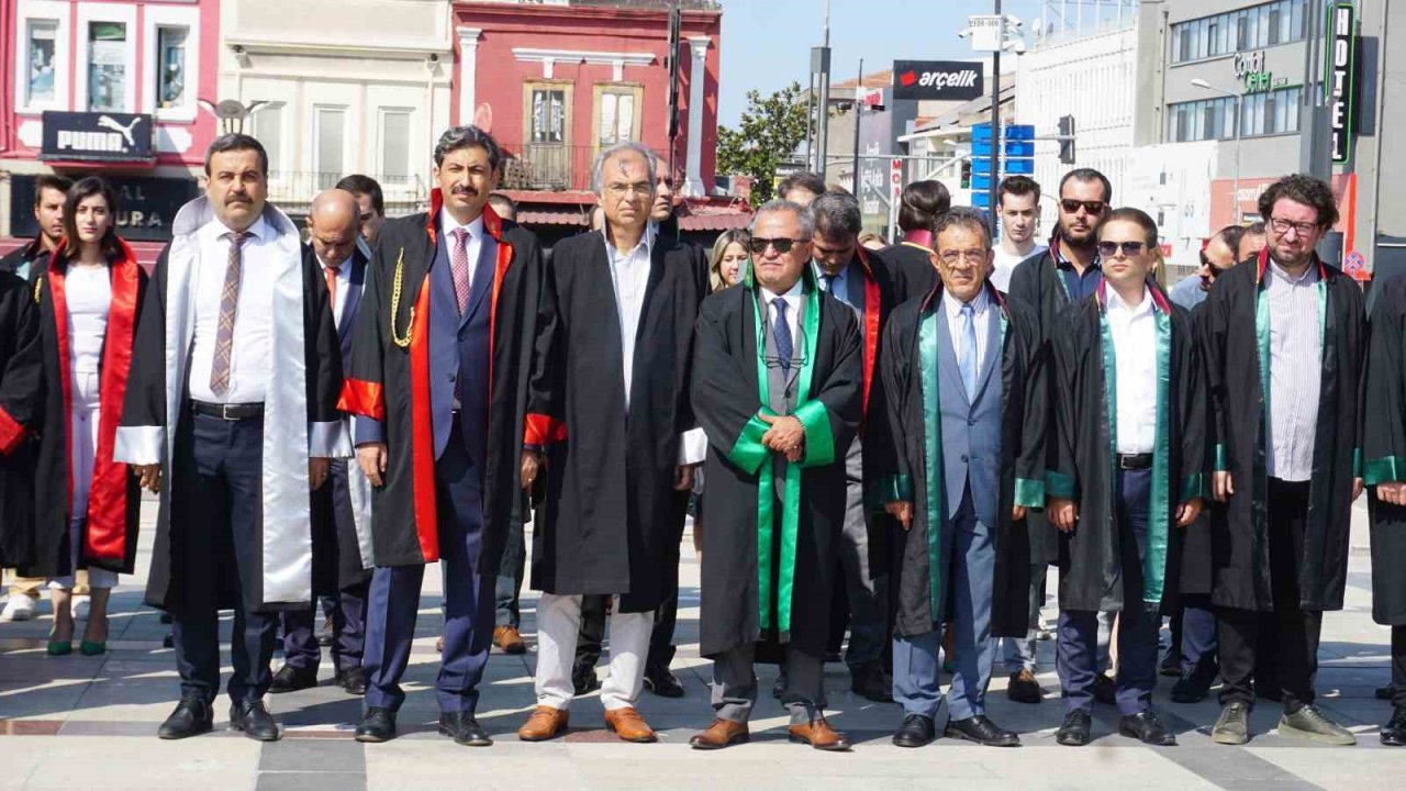 Edirne’de adli yılın başlaması nedeniyle tören düzenlendi