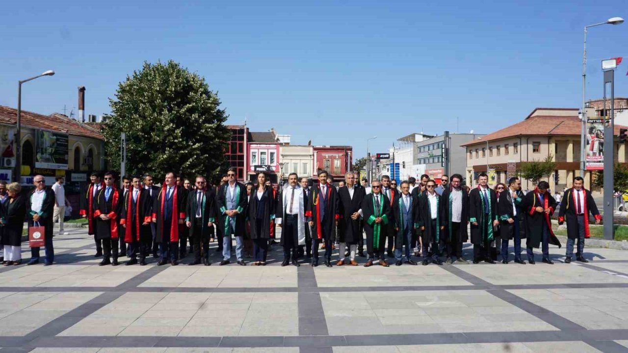 Edirne’de adli yılın başlaması nedeniyle tören düzenlendi