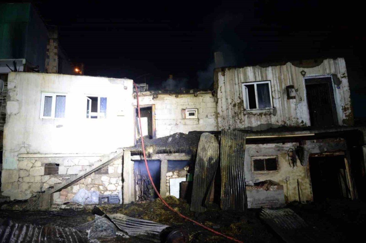 Erzurum Valisi Mustafa Çiftçi, 8 evin kül olduğu köyde incelemelerde bulundu