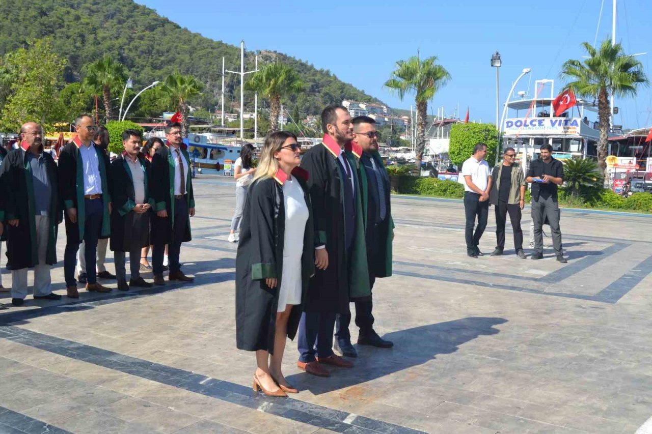 Fethiye’de yeni adli yıl törenle başladı