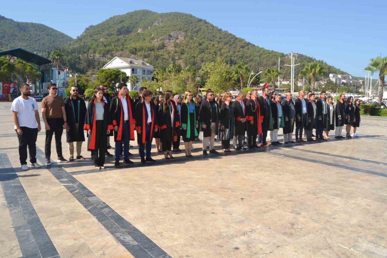 Fethiye’de yeni adli yıl törenle başladı