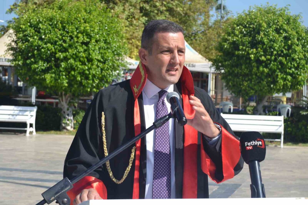 Fethiye’de yeni adli yıl törenle başladı