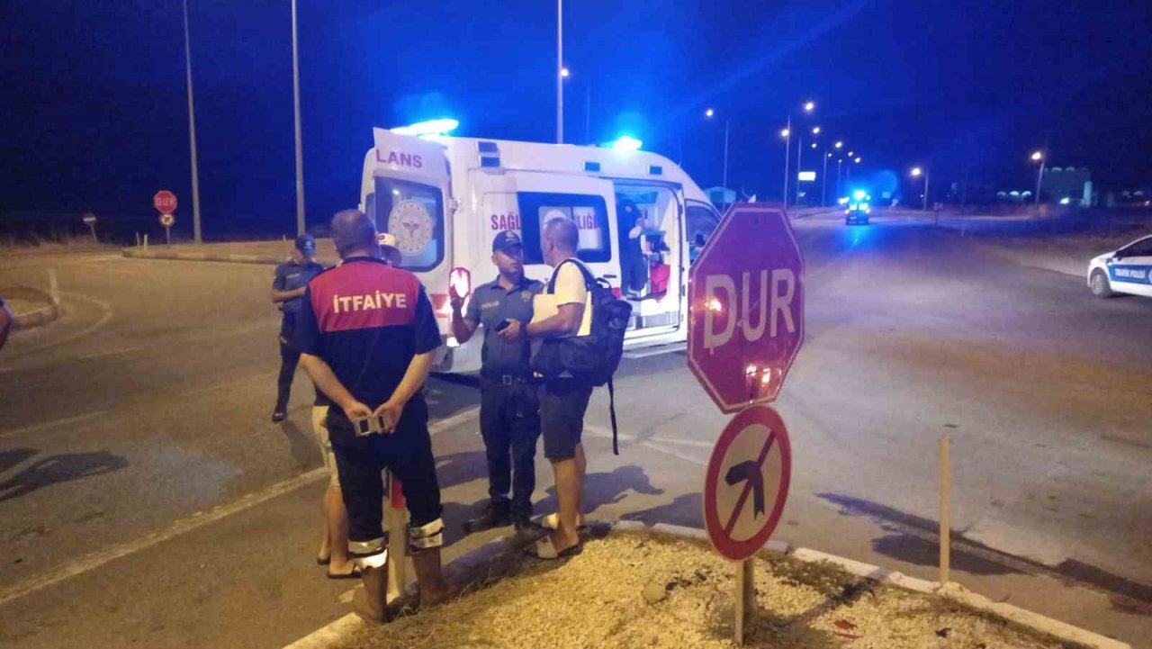 Gurbetçi aile tatil dönüşü kaza yaptı: 3 yaralı