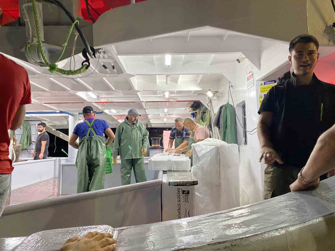 Av yasağı bitti, sezonun ilk balıkları avlandı