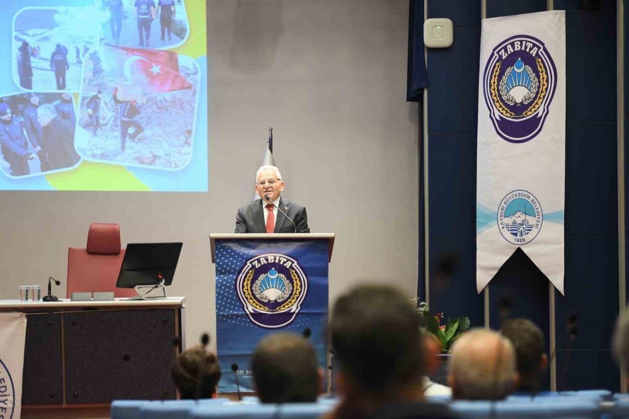 Başkan Büyükkılıç: “Zabıta, bizim huzur, güvenlik, esenlik kaynağımızdır”