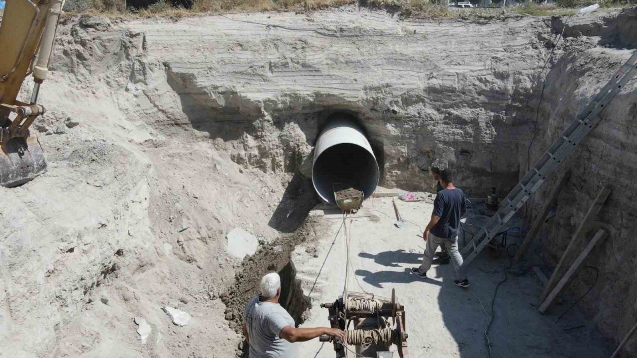 Kütahya OSB’de genişletme sahasında yatay sondaj çalışmaları başladı