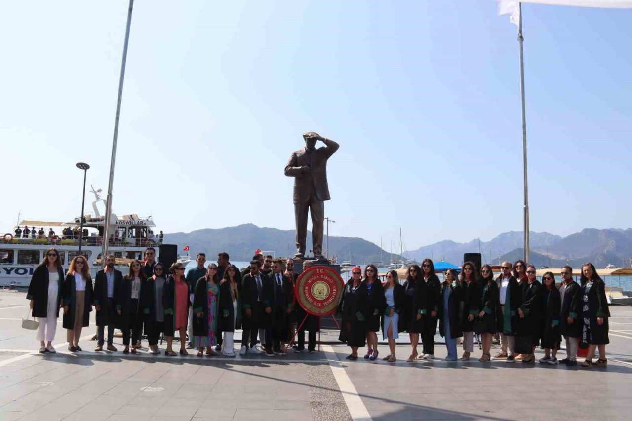 Marmaris’te adli yıl düzenlenen tören ile başladı