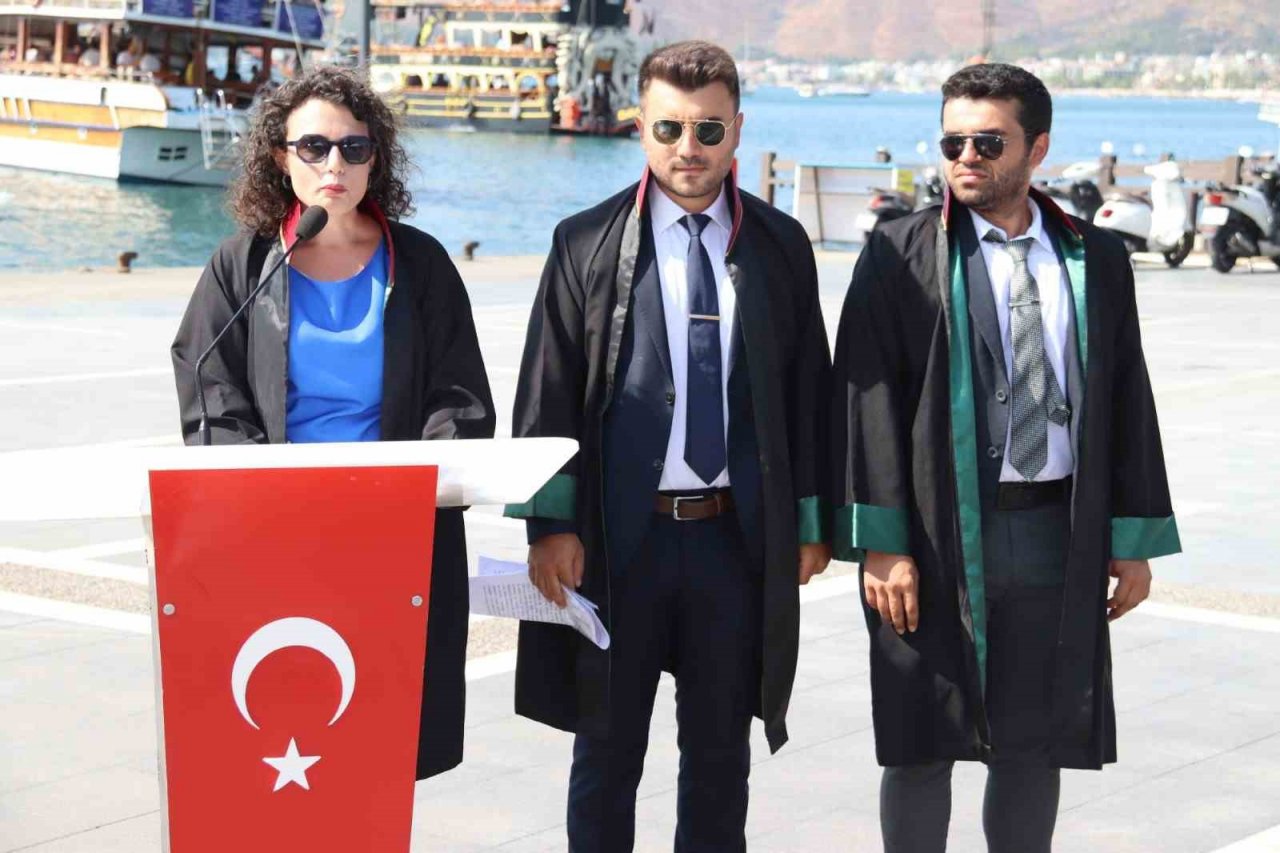 Marmaris’te adli yıl düzenlenen tören ile başladı