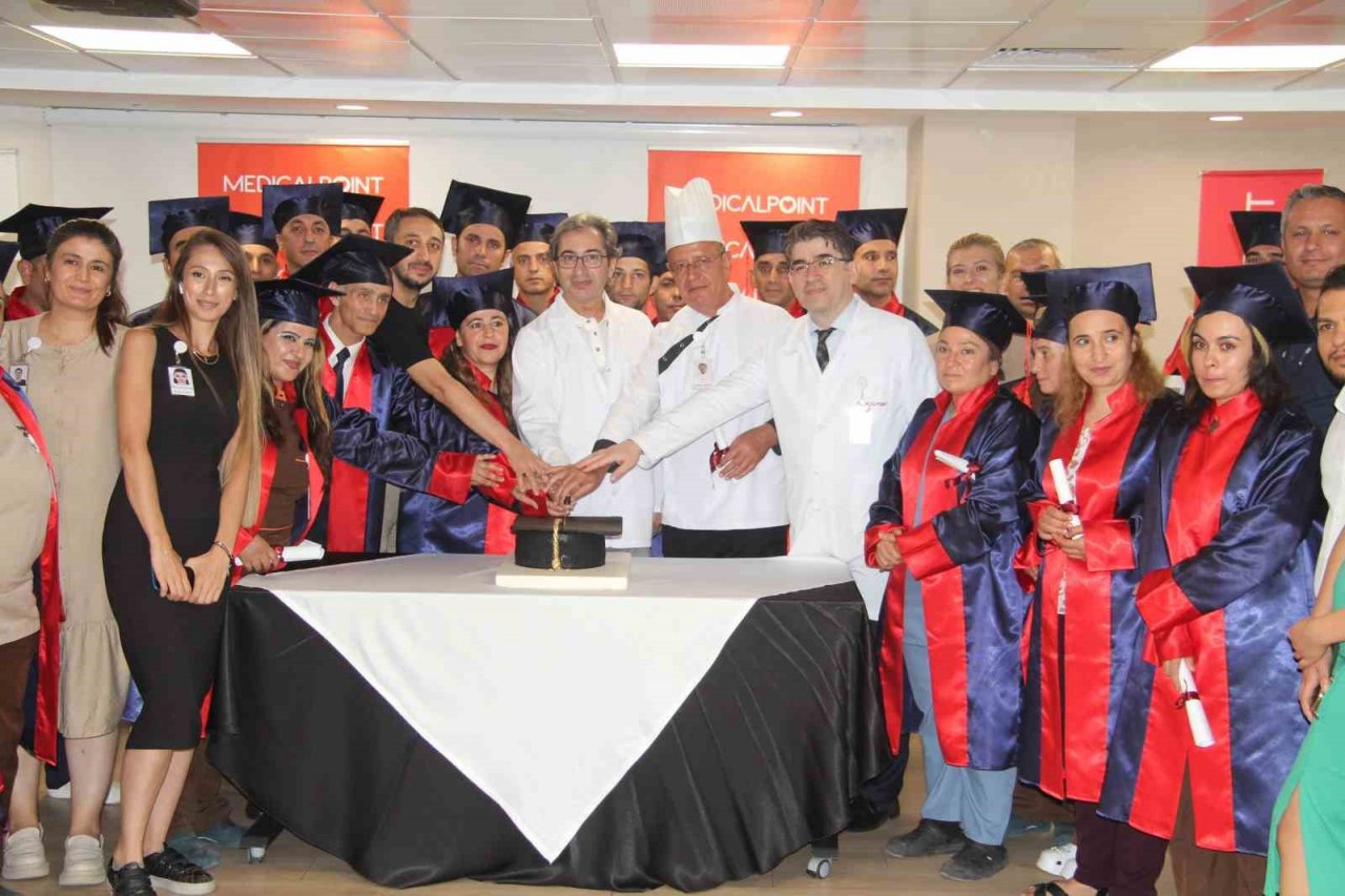 Medical Point’te mezuniyet heyecanı