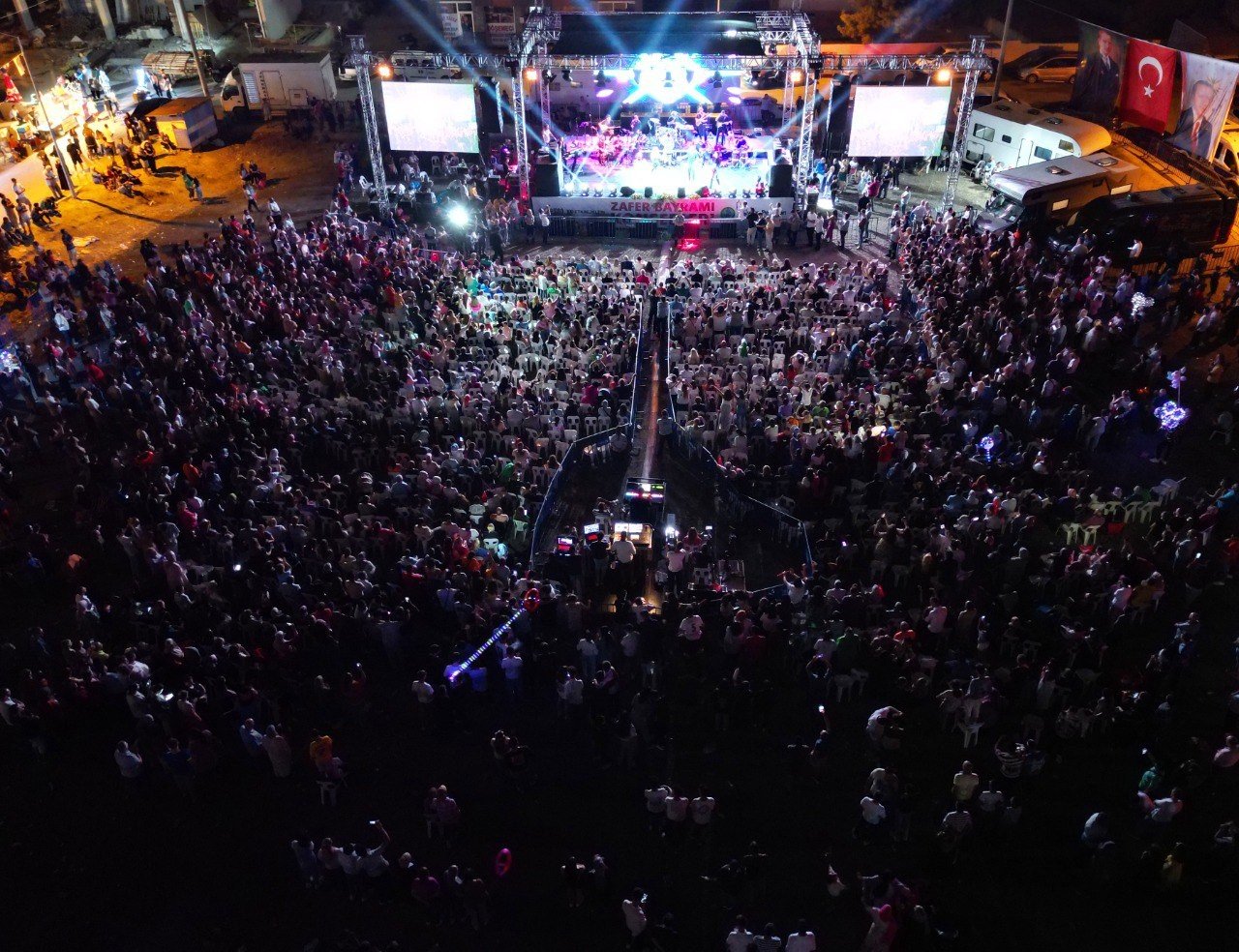 Koyundere’de zafer konserleri