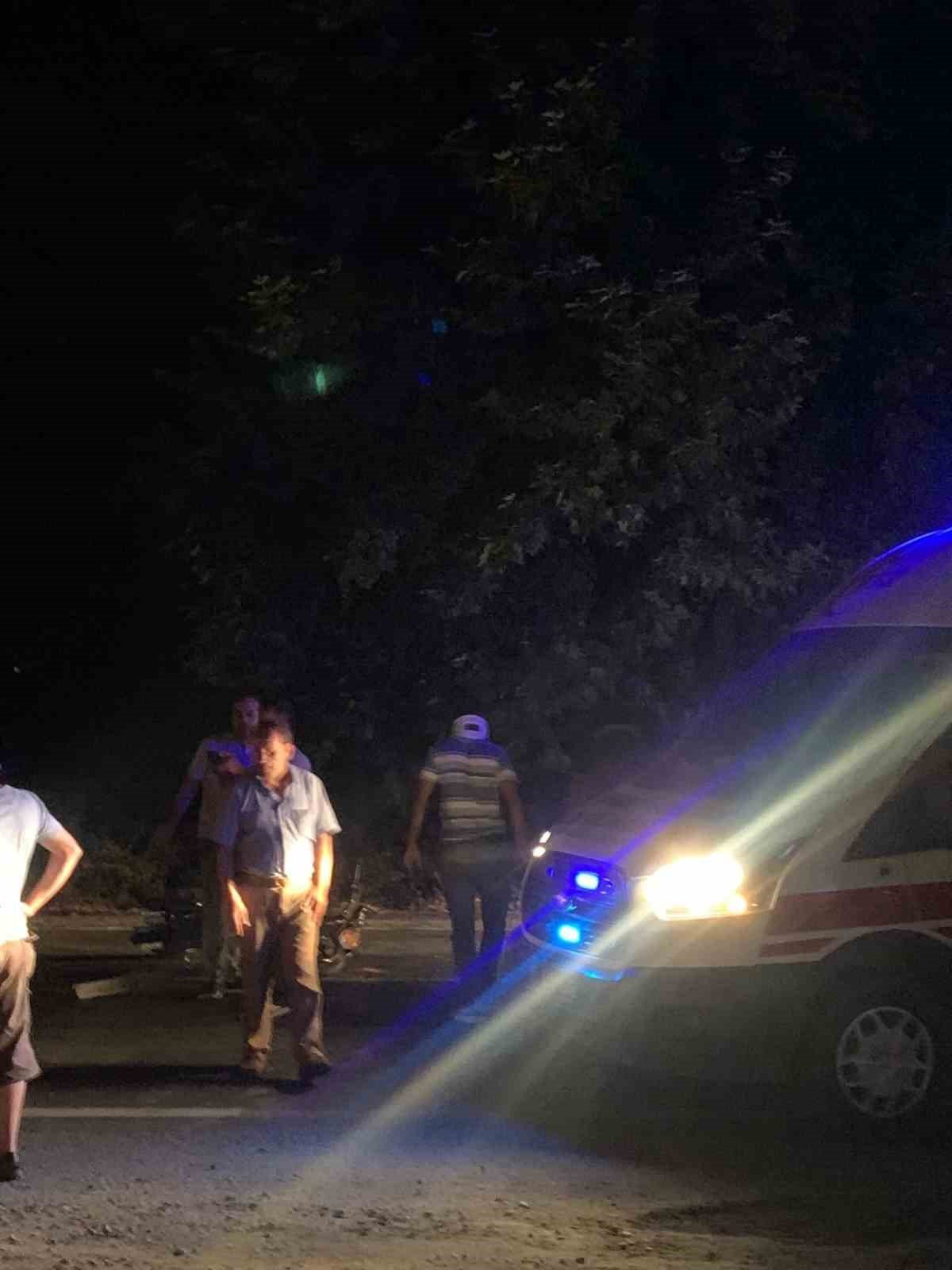 Motosiklet ile patpat çarpıştı: 2 yaralı