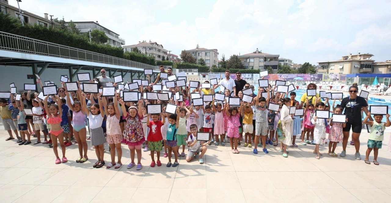 Yaz spor okulları ile tatilleri dolu dolu geçti