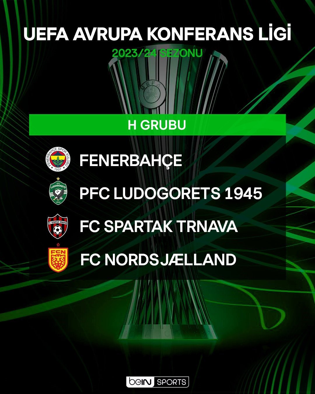 Fenerbahçe ve Beşiktaş’ın UEFA Avrupa Konferans Ligi’ndeki rakipleri belli oldu