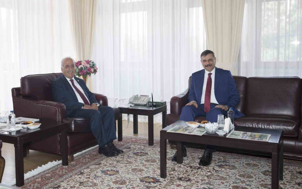 Vali Çiftçi’den Rektör Çomaklı’ya iade-i ziyaret