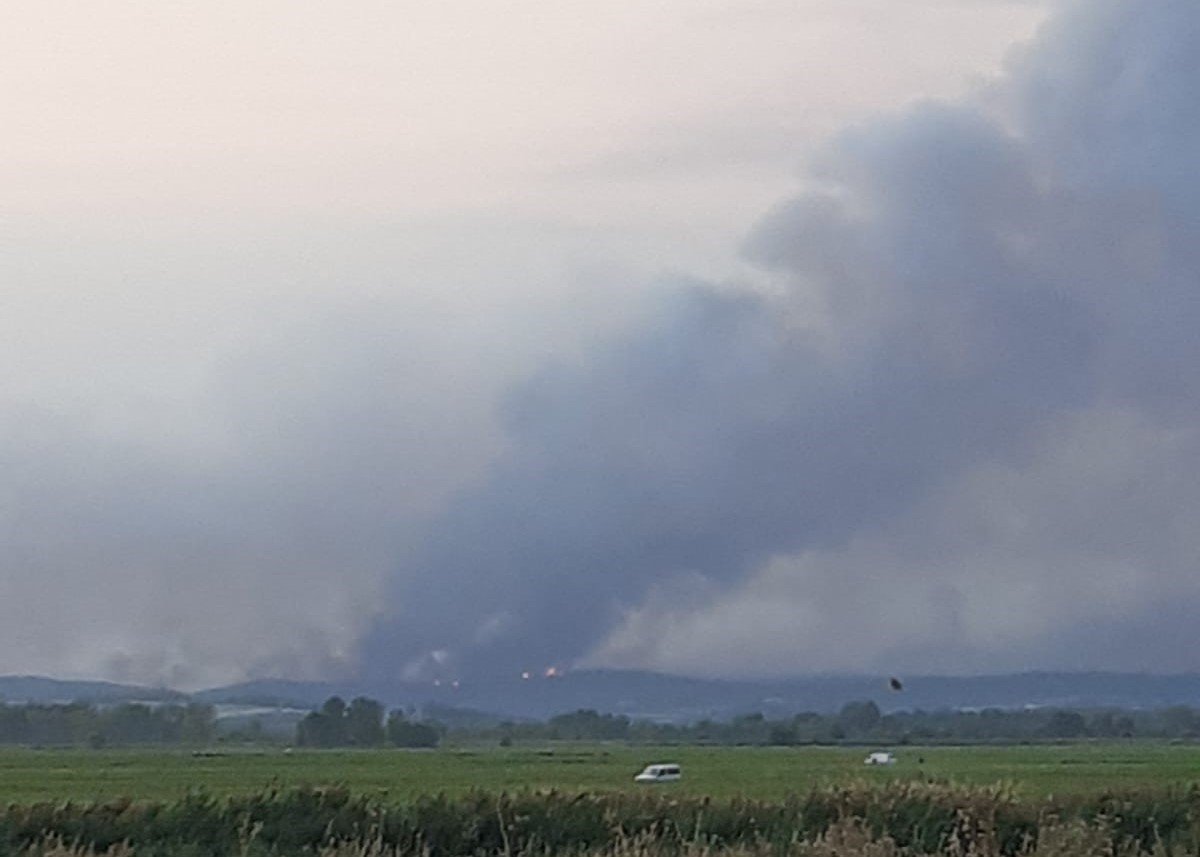 Yunanistan’daki yangın Edirne sınırına dayandı, gökyüzünü dumanlar kapladı