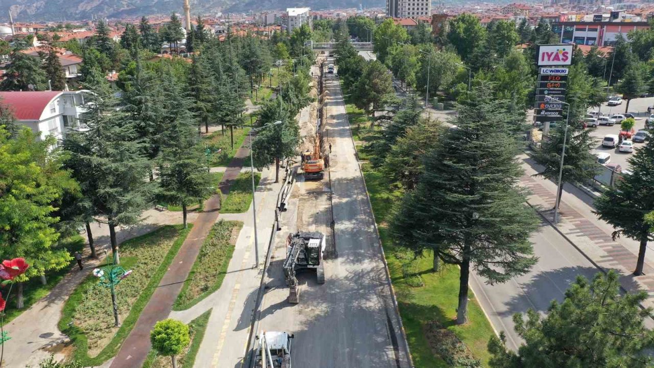 3 bölgeye içme suyu sağlayan boru hattında yenileme çalışması yapıldı