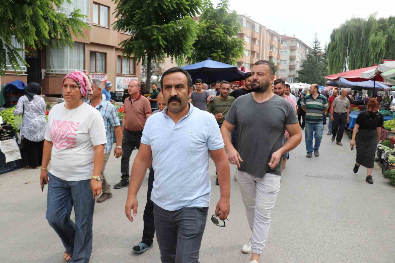 Bolu’da pazarcı esnafından tepki
