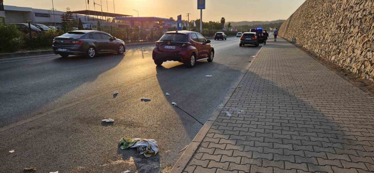 Fethiye’de otomobilin çarptığı bisikletli kadın öldü
