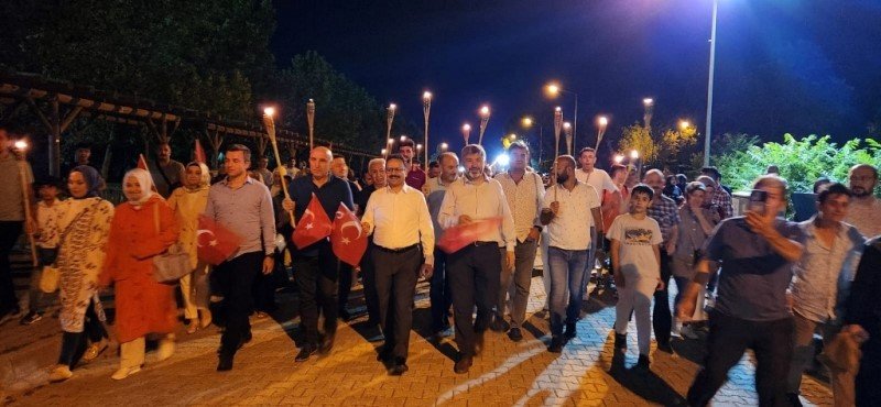 Gediz’de Ömer Faruk Bostan ve zafer coşkusu