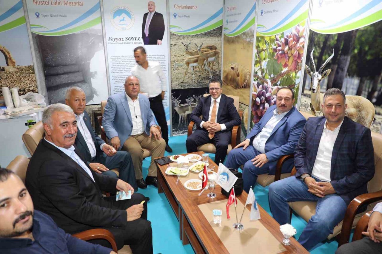 Halfeti Belediyesi buluşmalarda yerini aldı