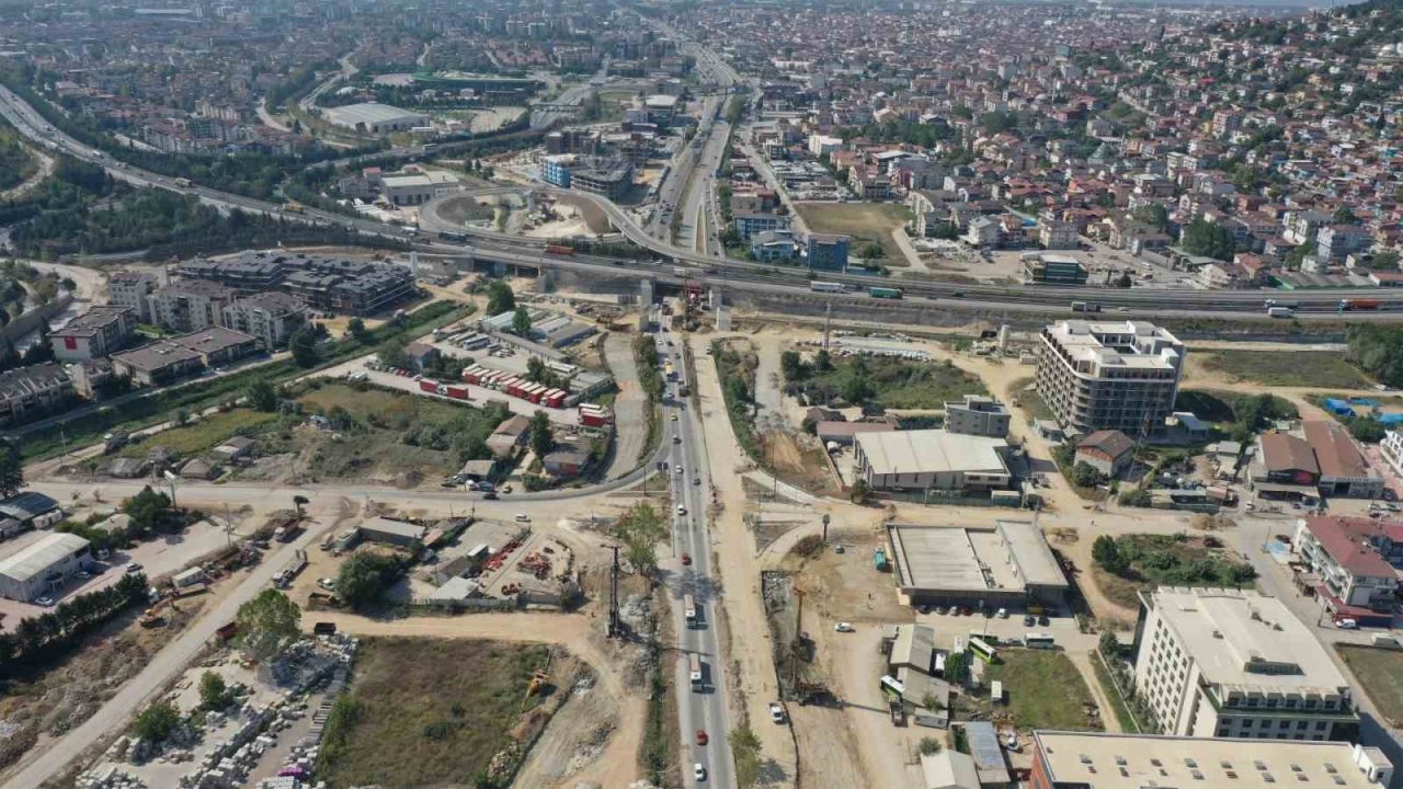 Yeşilova-Solaklar Kavşağı Projesi’nde ilerleme yüzde 40